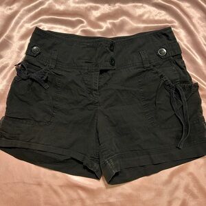 For The Republic Black Women's Cargo Shorts